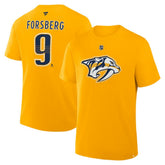 Filip Forsberg Nashville Predators Fanatics Authentic Stack Name & Number T-Shirt Sale