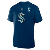 Jordan Eberle Seattle Kraken Fanatics Authentic Stack Name & Number T-Shirt Outlet