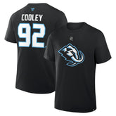 Logan Cooley Utah Mammoth Fanatics Authentic Stack Name & Number T-Shirt Online