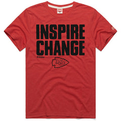 Kansas City Chiefs Homage Unisex 2024 Inspire Change Tri-Blend T-Shirt