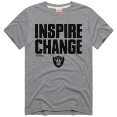 Las Vegas Raiders Homage Unisex 2024 Inspire Change Tri-Blend T-Shirt