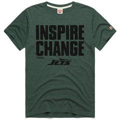 New York Jets Homage Unisex 2024 Inspire Change Tri-Blend T-Shirt