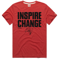 Tampa Bay Buccaneers Homage Unisex 2024 Inspire Change Tri-Blend T-Shirt