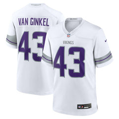 Minnesota Vikings Nike Andrew Van Ginkel Alternate Game Jersey