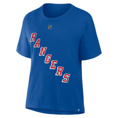 Artemi Panarin New York Rangers Fanatics Women's Authentic Stack Name & Number T-Shirt Discount