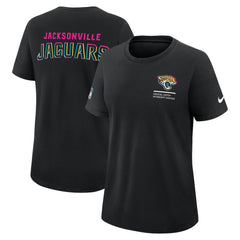 Jacksonville Jaguars Nike Women's 2025 NFL Crucial Catch Tri-Blend Dri-FIT T-Shirt