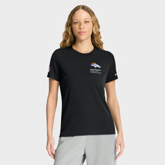 Denver Broncos Nike Women's 2025 NFL Crucial Catch Tri-Blend Dri-FIT T-Shirt