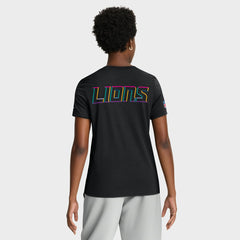 Detroit Lions Nike Women's 2025 NFL Crucial Catch Tri-Blend Dri-FIT T-Shirt