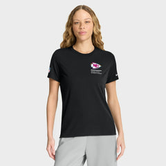 Kansas City Chiefs Nike Women's 2025 NFL Crucial Catch Tri-Blend Dri-FIT T-Shirt