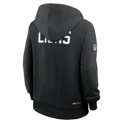 Detroit Lions Nike Women's Throwback Sideline Standard Issue Dri-FIT Hoodie