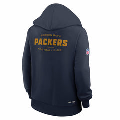 Green Bay Packers Nike Women's Sideline Standard Issue Dri-FIT Hoodie