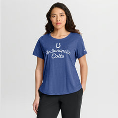 Indianapolis Colts Nike Women's Script Tri-Blend T-Shirt