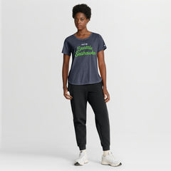 Seattle Seahawks Nike Women's Script Tri-Blend T-Shirt