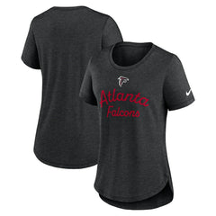 Atlanta Falcons Nike Women's Script Tri-Blend T-Shirt