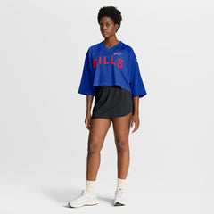 Buffalo Bills Nike Women's Primetime Cropped Mesh Dri-FIT Fashion Jersey