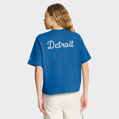 Detroit Lions Nike Women's Rewind Pocket Boxy T-Shirt