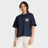 New York Giants Nike Women's Rewind Pocket Boxy T-Shirt