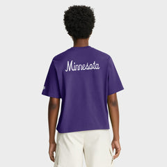 Minnesota Vikings Nike Women's Rewind Pocket Boxy T-Shirt