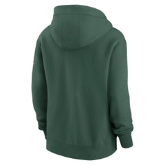 Green Bay Packers Nike Women's Phoenix Rewind Full-Zip Hoodie