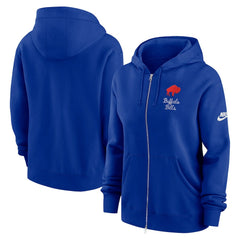Buffalo Bills Nike Women's Phoenix Rewind Full-Zip Hoodie