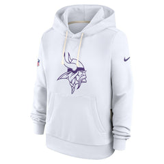 Minnesota Vikings Nike Women's Alternate Logo Sideline Standard Issue Dri-FIT Hoodie