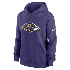 Baltimore Ravens Nike Women's Club Fleece Hoodie