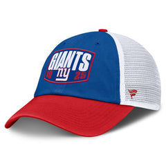 New York Giants Fanatics Franchise Trucker Adjustable Hat