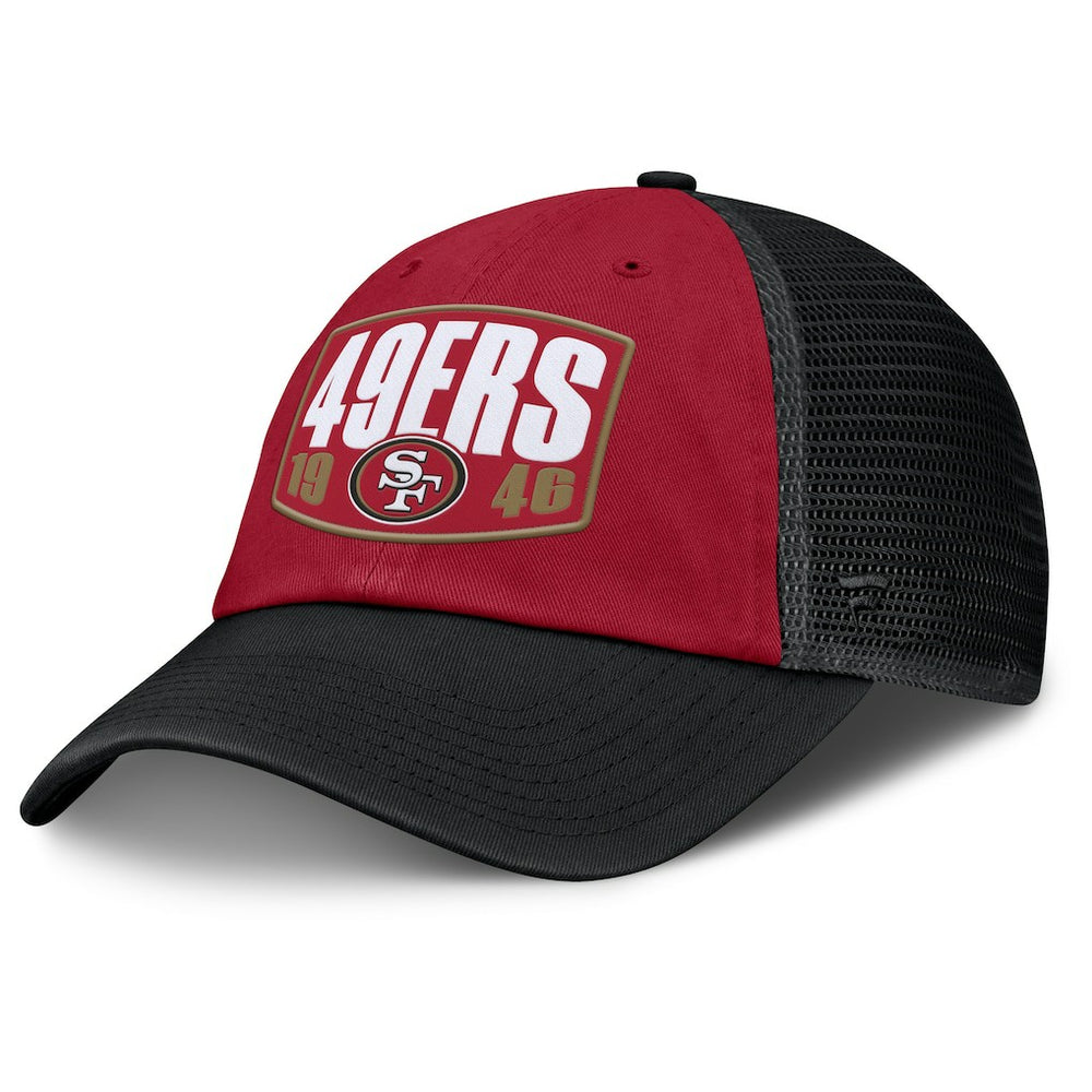 San Francisco 49ers Fanatics Franchise Trucker Adjustable Hat