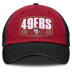 San Francisco 49ers Fanatics Franchise Trucker Adjustable Hat
