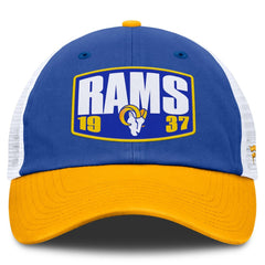 Los Angeles Rams Fanatics Franchise Trucker Adjustable Hat