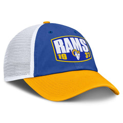 Los Angeles Rams Fanatics Franchise Trucker Adjustable Hat