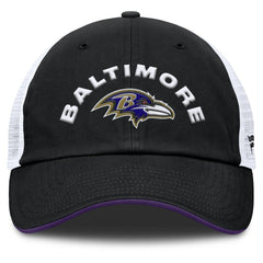 Baltimore Ravens Fanatics Reverse Trucker Adjustable Hat