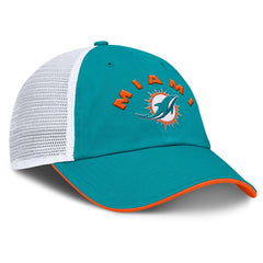 Miami Dolphins Fanatics Reverse Trucker Adjustable Hat