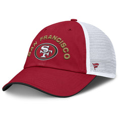 San Francisco 49ers Fanatics Reverse Trucker Adjustable Hat