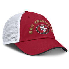 San Francisco 49ers Fanatics Reverse Trucker Adjustable Hat