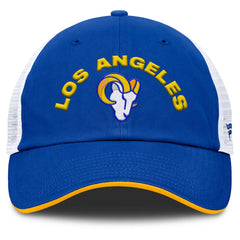 Los Angeles Rams Fanatics Reverse Trucker Adjustable Hat