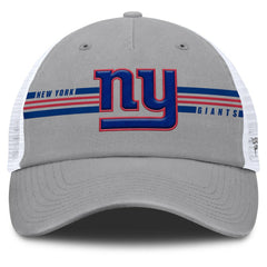 New York Giants Fanatics Singleback Trucker Adjustable Hat