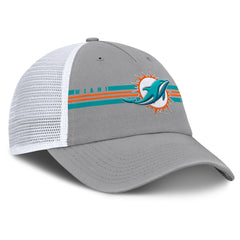 Miami Dolphins Fanatics Singleback Trucker Adjustable Hat