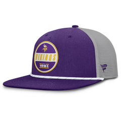 Minnesota Vikings Fanatics Edge Rush Trucker Adjustable Hat