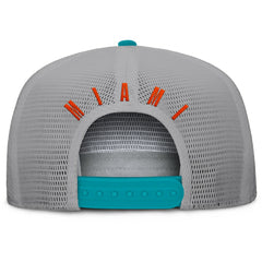 Miami Dolphins Fanatics Edge Rush Trucker Adjustable Hat