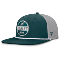 Philadelphia Eagles Fanatics Edge Rush Trucker Adjustable Hat