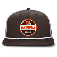 Cleveland Browns Fanatics Edge Rush Trucker Adjustable Hat