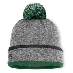 New York Jets Fanatics Motion Cuffed Knit Hat with Pom