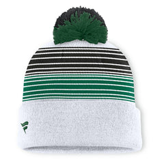 New York Jets Fanatics Ghost Cuffed Knit Hat with Pom