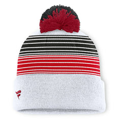 San Francisco 49ers Fanatics Ghost Cuffed Knit Hat with Pom