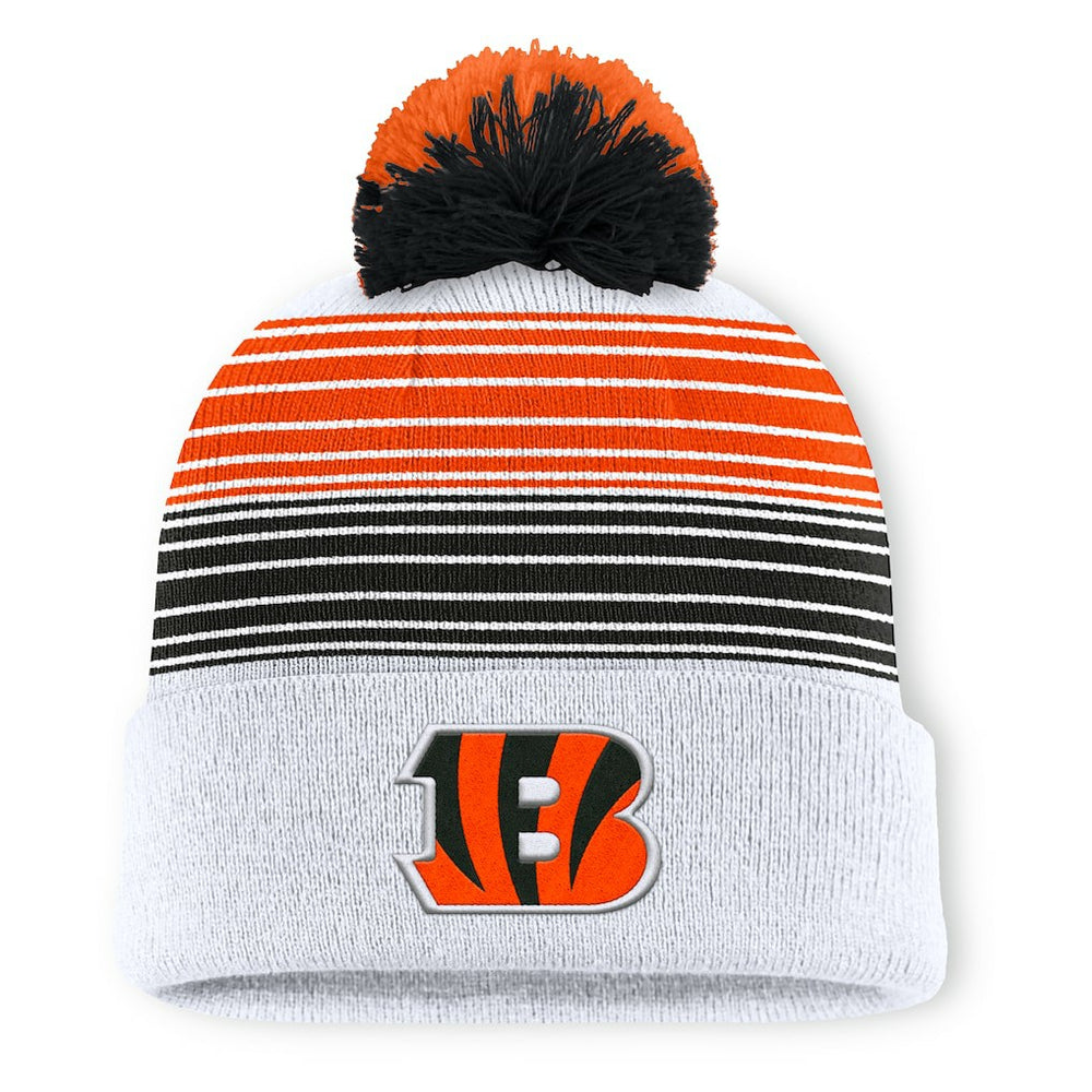 Cincinnati Bengals Fanatics Ghost Cuffed Knit Hat with Pom