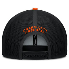 Baltimore Orioles Fanatics Cutoff Adjustable Trucker Hat | MLB Near me