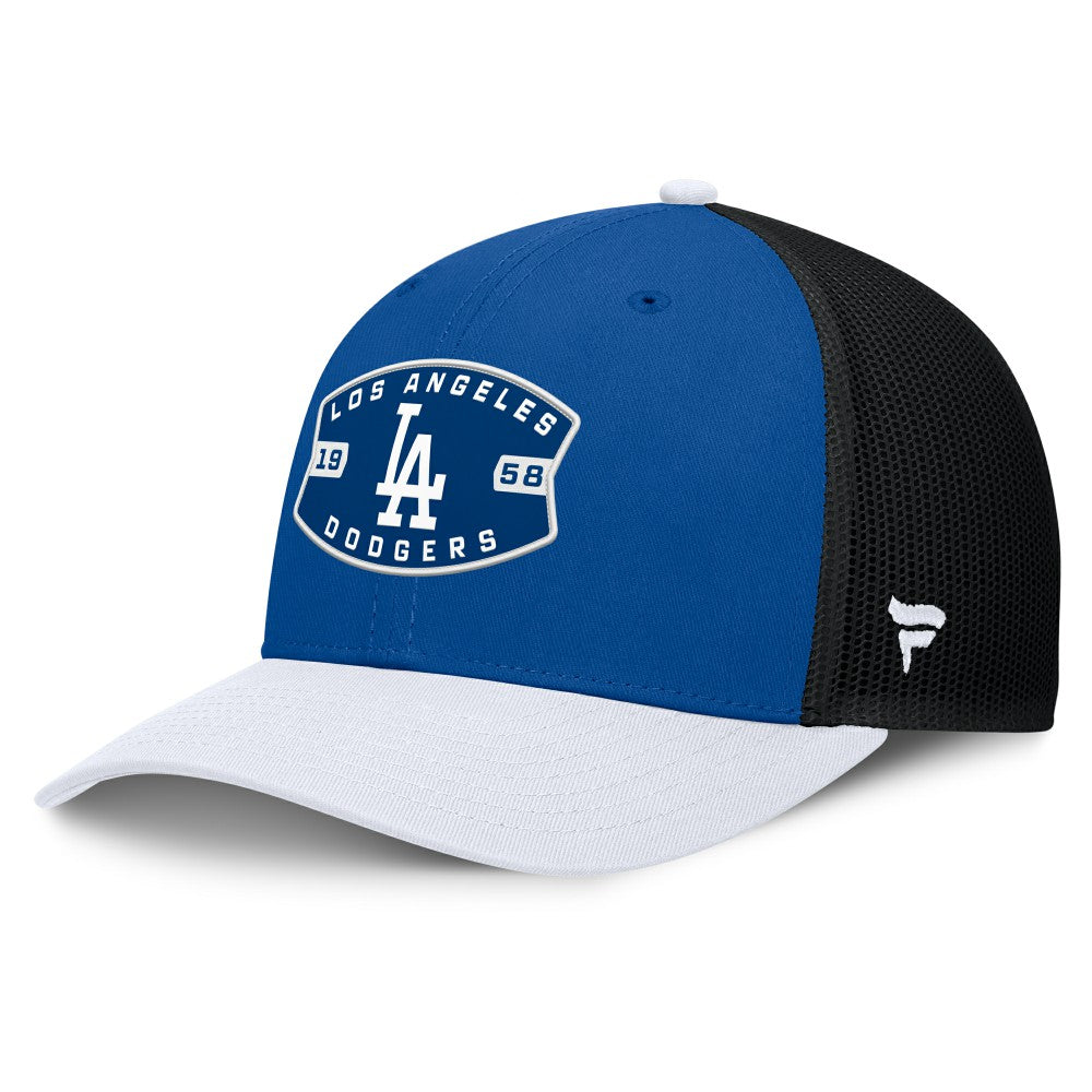 Los Angeles Dodgers Fanatics Cutoff Adjustable Trucker Hat | MLB On Sale