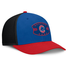 Chicago Cubs Fanatics Cutoff Adjustable Trucker Hat | MLB Online