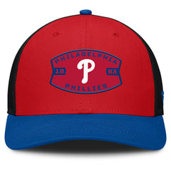 Philadelphia Phillies Fanatics Cutoff Adjustable Trucker Hat | MLB Outlet
